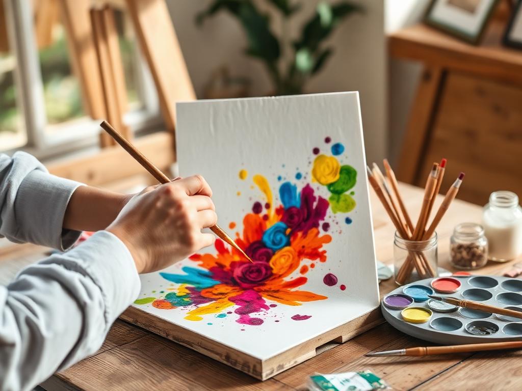 Pintura Terapêutica e Expressão Criativa